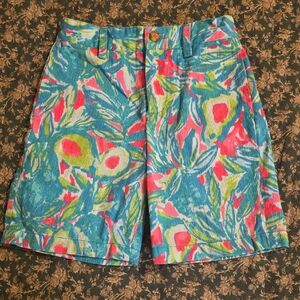 Lilly Pulitzer Kids GUAC & ROLL pattern Beaumont Shorts